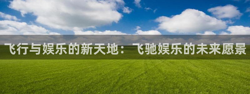 one游戏官网：飞行与娱乐的新天地：飞驰娱乐的未来愿景